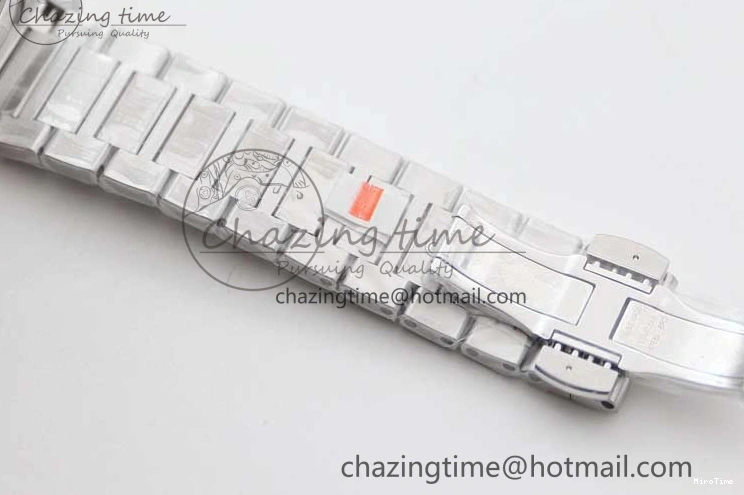 MIROTIME 1223 FastDry Portugieser Chronograph IW371615 ZF Best Edition Green Dial on SS Bracelet A7750 (Slim Movement) 7038